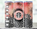Coral Leopard Starbucks