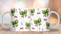 Grinch Bows Mug