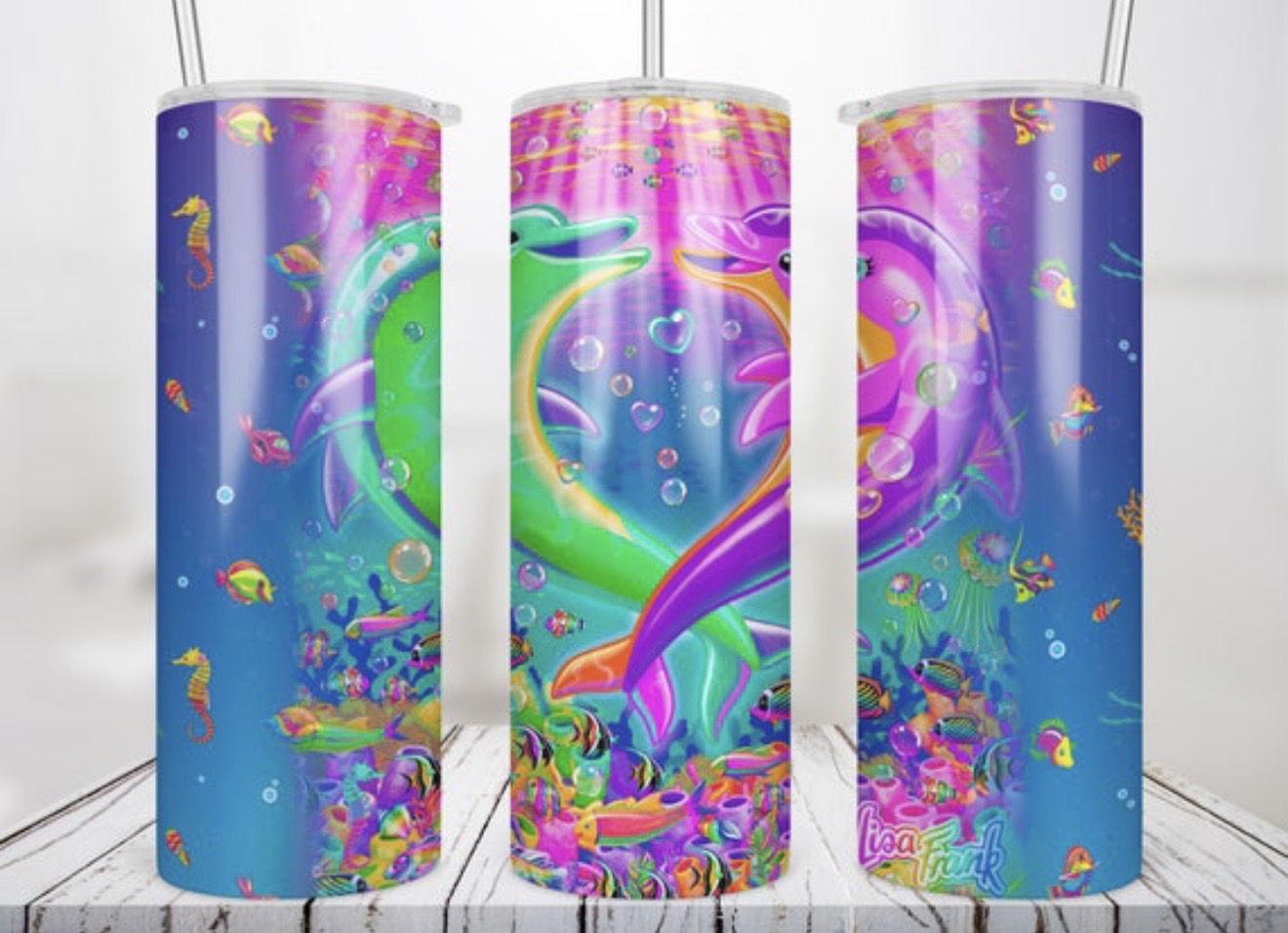 Lisa Frank Dolphins