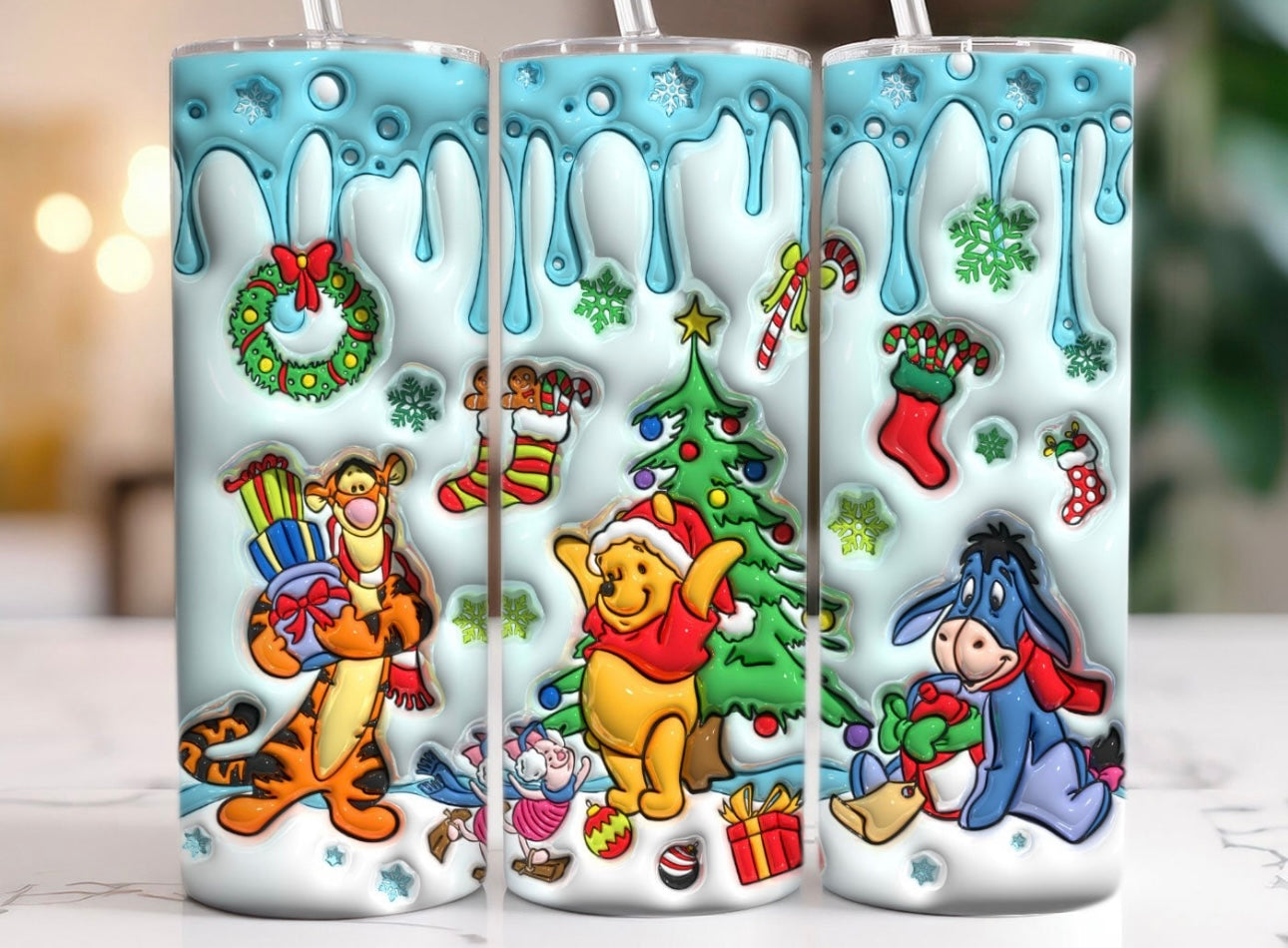 Winnie The Pooh Christmas 3D