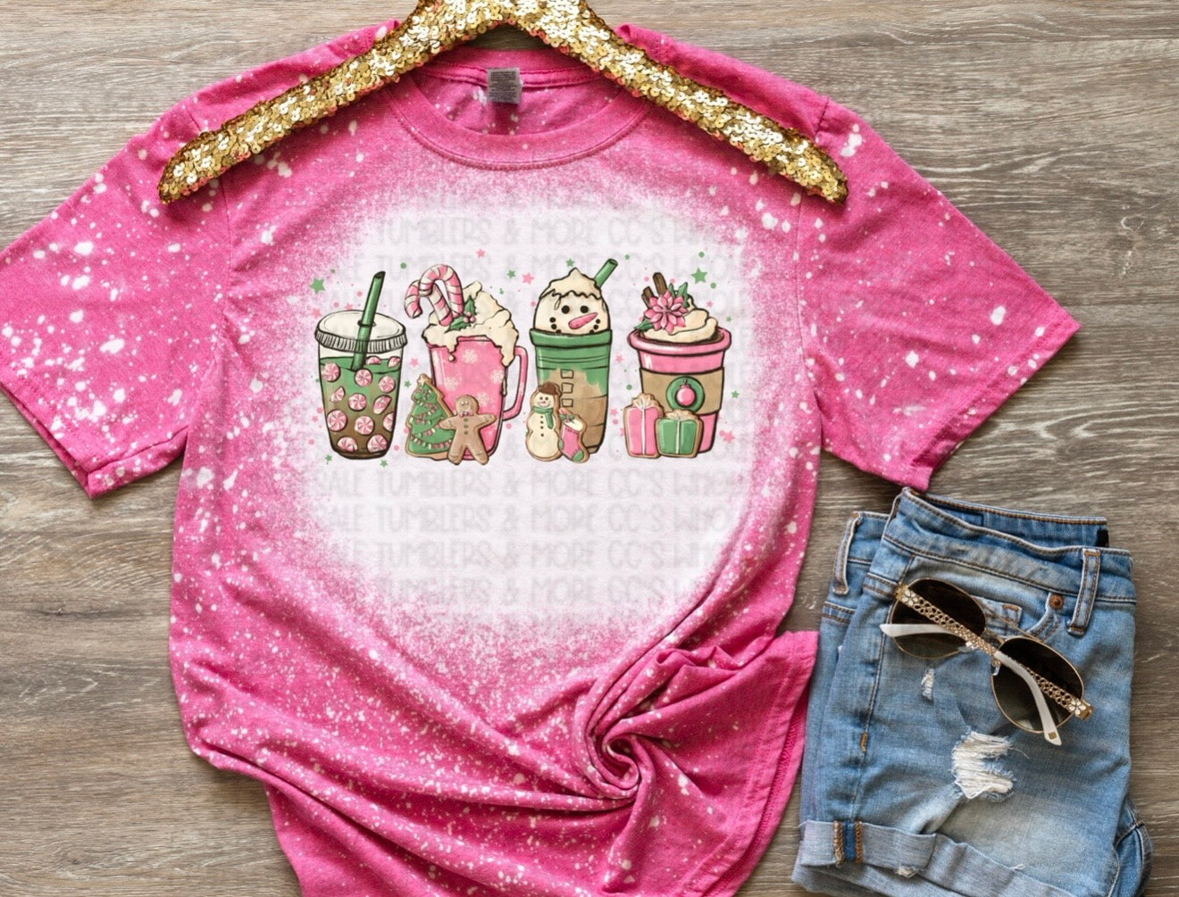 Pink Christmas Coffee