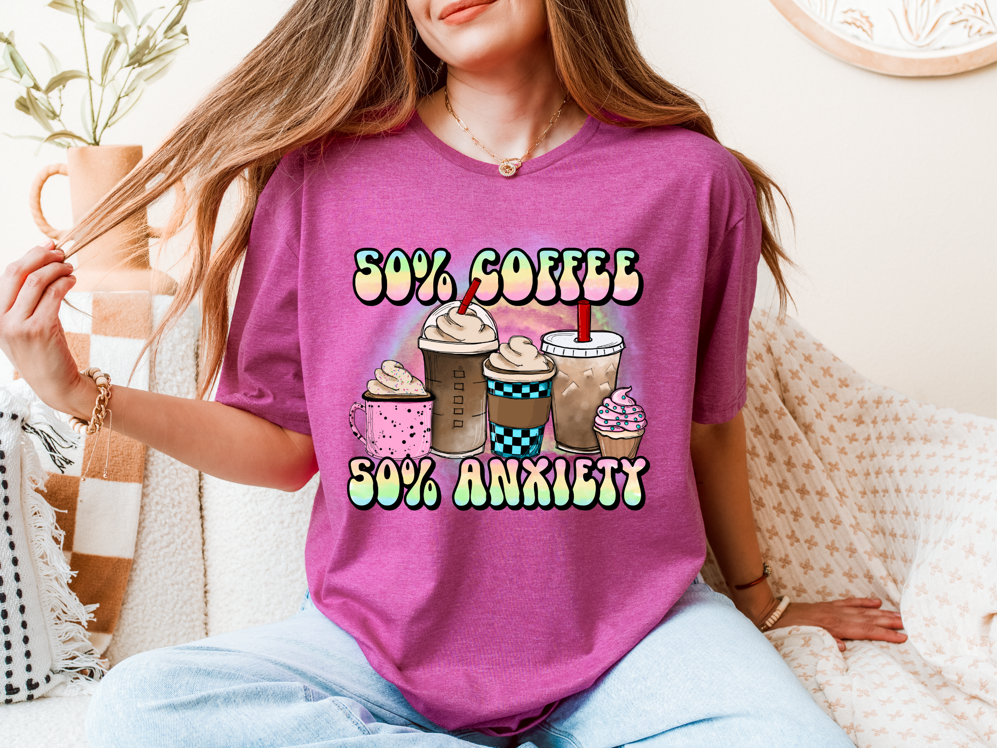 50% Coffee 50% Anxiety