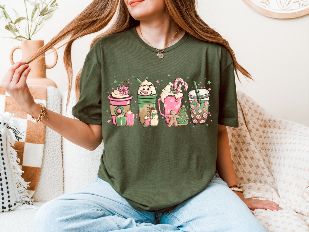 Pink Gingerbread Coffee