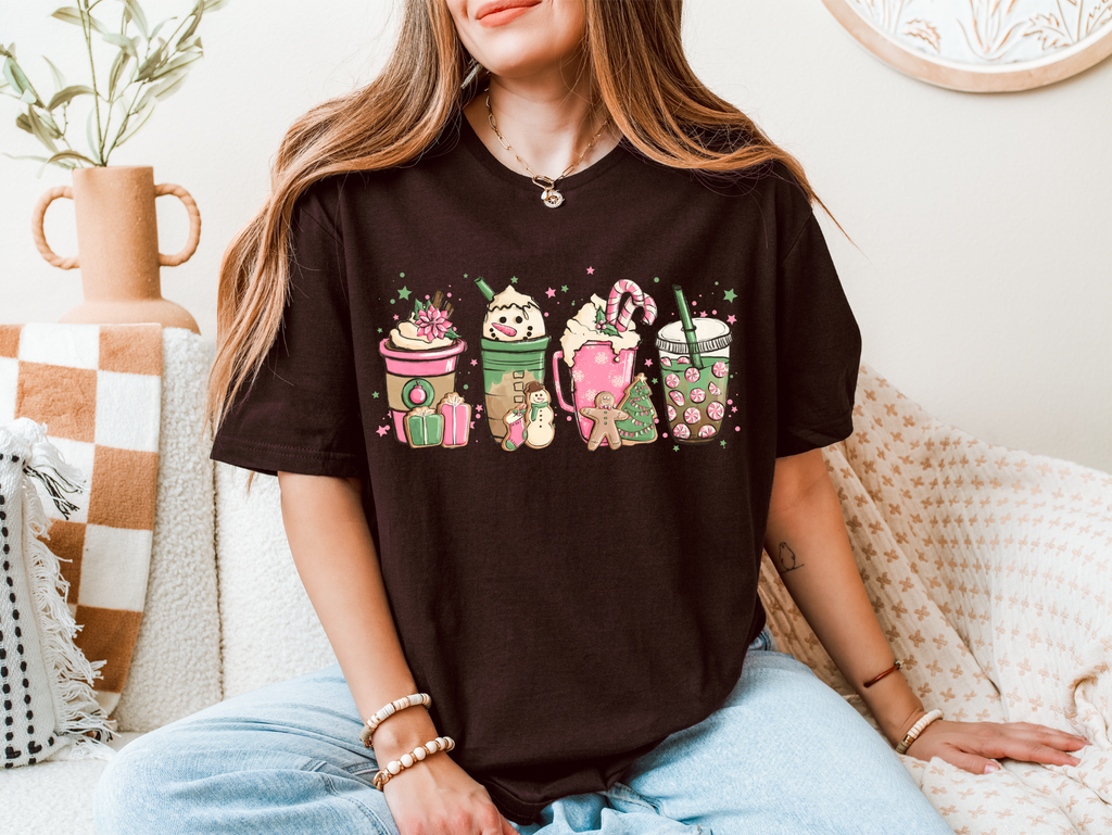 Pink Gingerbread Coffee