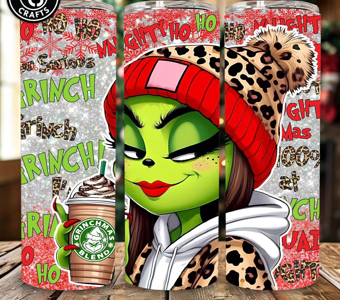 Starbucks Girl Grinch